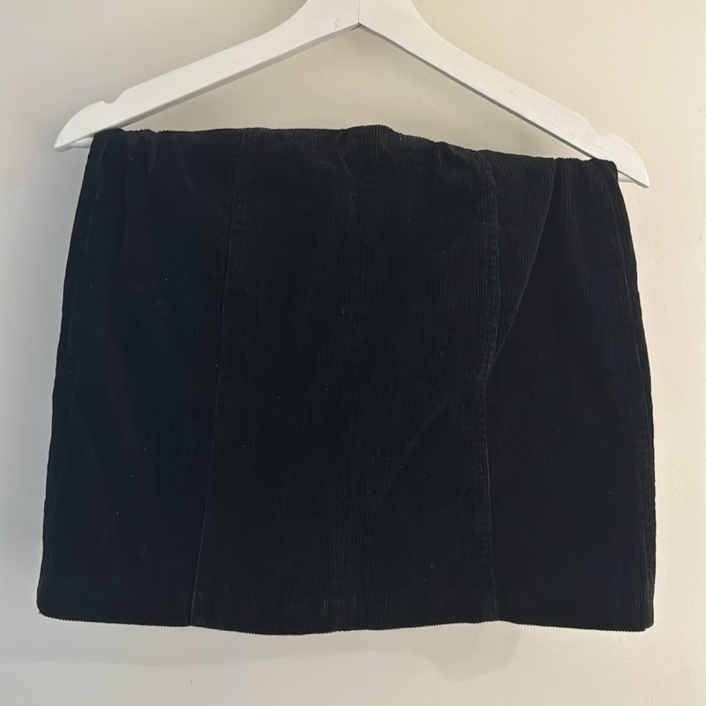 Black Corduroy skirt
